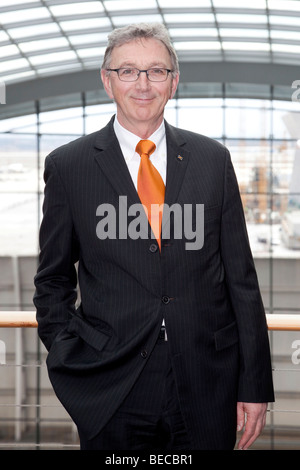 Wolfgang Mayrhuber, chairman and CEO of Deutsche Lufthansa AG, Frankfurt am Main, Hesse, Germany, Europe Stock Photo