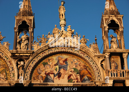 Italy, Venice, St Mark's Basilica di San Marco Stock Photo