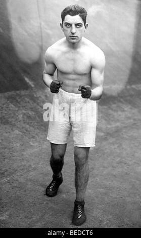 Historic photograph, boxer, around 1920 Stock Photo