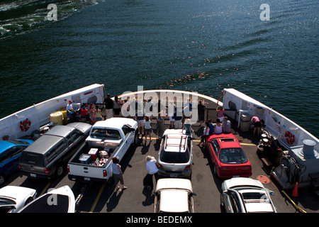 Bowen Island Ferry Stock Photo