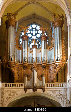 SAINT-BEGNIGNE CATHEDRAL, DIJON Stock Photo