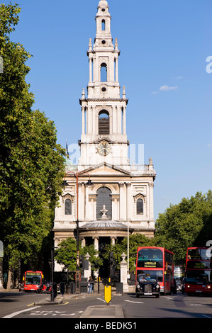 St Mary-Le-Strand Church in Strand, London, United Kingdom Stock Photo