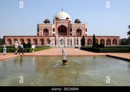 Humayun's Tomb, partial view, Delhi, Rajasthan, North India, Asia Stock Photo