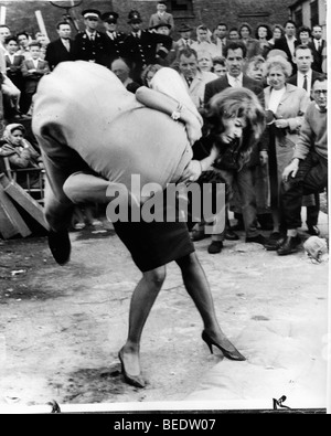 Actress Sophia Loren in a scene from 'The Millionairess' Stock Photo