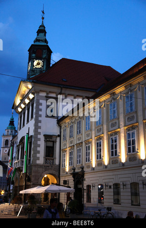 Slovenia, Ljubljana, Town Hall Stock Photo