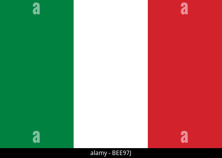 Flag of Italy Stock Photo