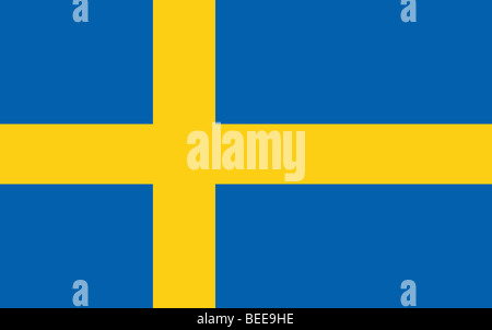 Flag of Sweden Stock Photo