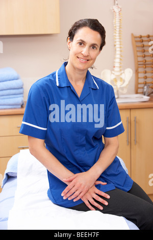 Portrait of female osteopath Stock Photo