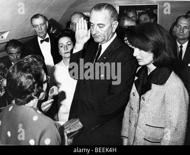 Nov 23, 1963; London, England, UK; President LYNDON B. JOHNSON (1908-1973), the thirty-sixth President of the United States Stock Photo