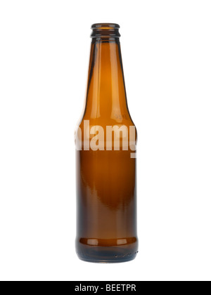 Empty Glass Bottle Stock Photo