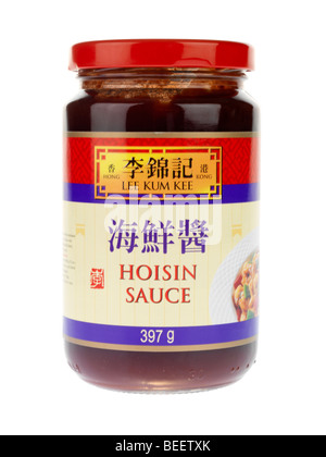Jar of Hoisin Sauce Stock Photo