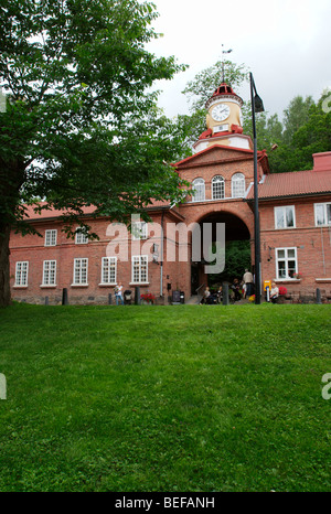 The Clock tower, Fiskars, Finland Stock Photo