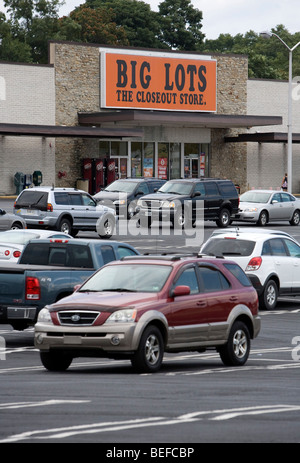A Big Lots retail location in Maryland.  Stock Photo