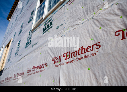 A Toll Brothers housing development in Maryland.  Stock Photo