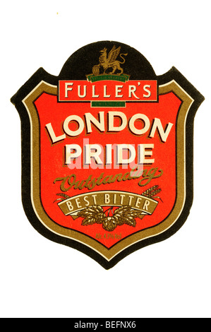 fullers london pride outstanding best bitter alc 4.3% vol Stock Photo