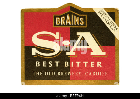 brains s a best bitter the old brewery cardiff Stock Photo