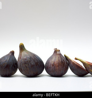 Figs photographed in studio. Stock Photo