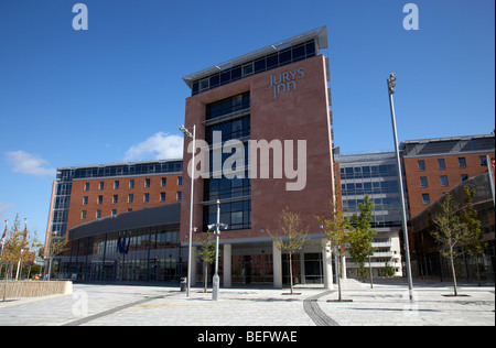 jurys inn hotel liverpool kings waterfront merseyside england uk Stock Photo