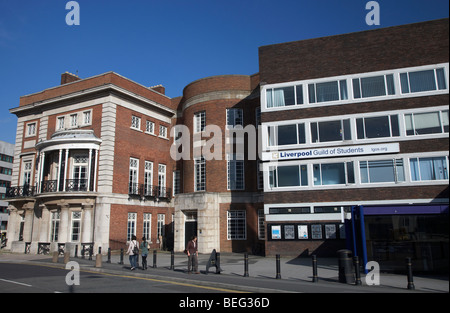 liverpool guild of students union at the university of liverpool merseyside england uk Stock Photo