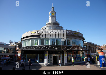 queen square travel centre for merseytravel liverpool merseyside england uk Stock Photo