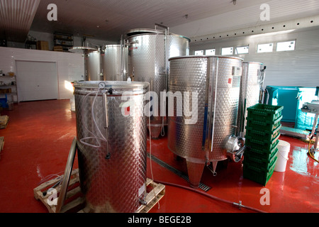 North America, Canada, Ontario, Annan, Georgian Bay, winery Stock Photo