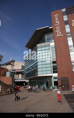 john lewis store on paradise street part of the liverpool one regeneration development in liverpool city centre merseyside Stock Photo