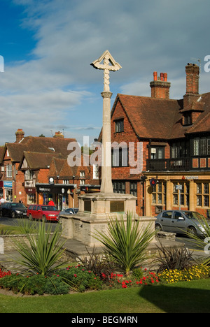 war memorial in haslemere town centre in west sussex Stock Photo