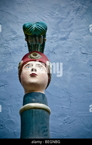 Statue in Portmeirion Village. Stock Photo