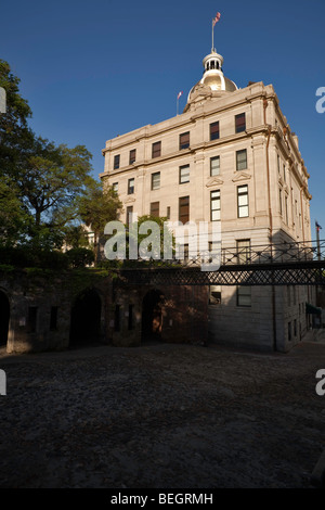 Savannah, Georgia, southern charm historic district Stock Photo