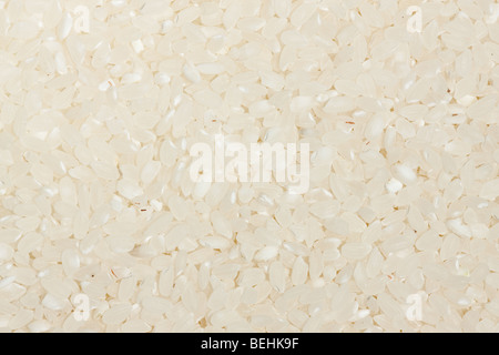 Background of white rice Stock Photo