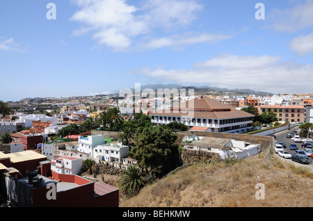 Aerial view over La Laguna, Canary Island Tenerife, Spain Stock Photo