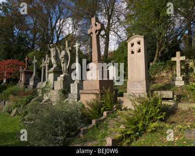 Highgate Cemetery, London, England. Stock Photo