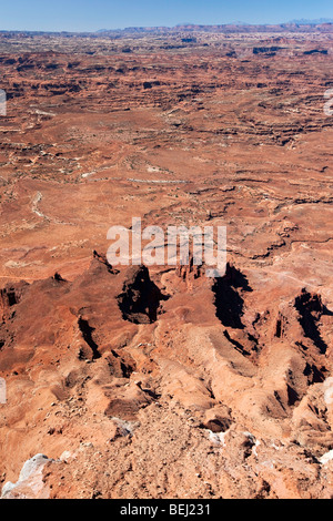 Needles Overlook, Canyonlands National Park, Utah Stock Photo