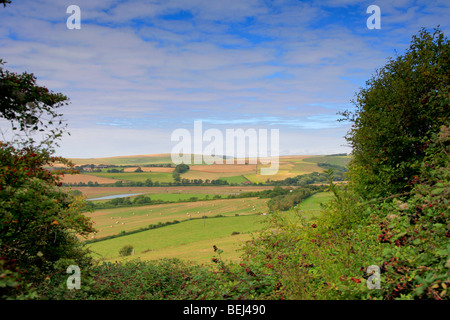 River Adur Valley Lancing village South Downs National Park Sussex County England UK Stock Photo