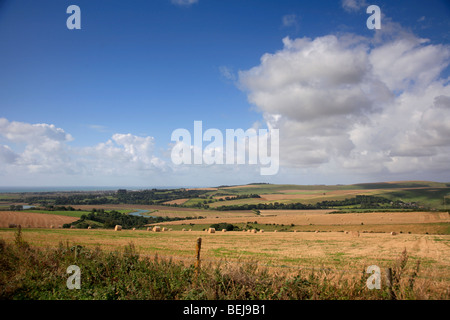 River Adur Valley Lancing village South Downs National Park Sussex County England UK Stock Photo