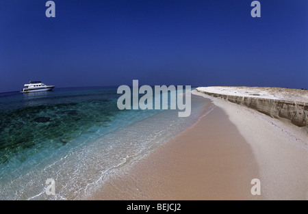 Beach, Farasan Island, Red Sea, Saudi Arabia, Middle East Stock Photo