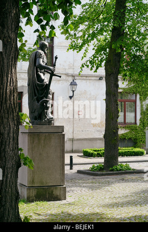 Statue of Emperor Charles V at the Prinsenhof, Ghent, Belgium Stock Photo