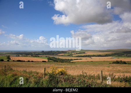 River Adur Valley Lancing village South Downs National Park Sussex County England UK Stock Photo