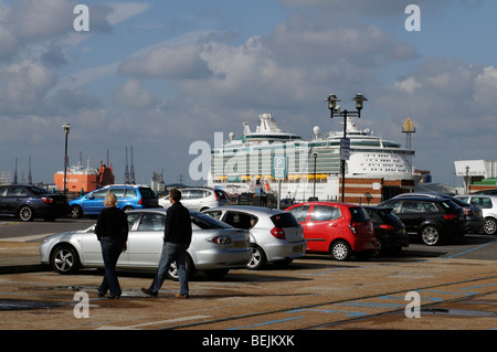 Town Quay Southampton waterfront and port southern England UK Stock Photo