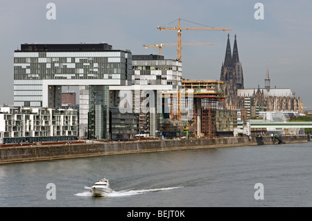 Rheinauhafen, Cologne, Germany. Stock Photo