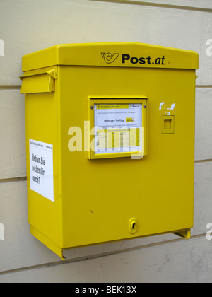 Postbox in Austria Stock Photo - Alamy