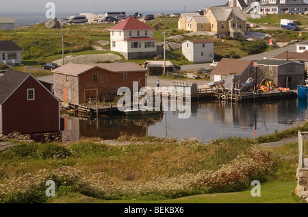 The fishing village of Peggy's Cove in Nova Scotia, Canada Stock Photo