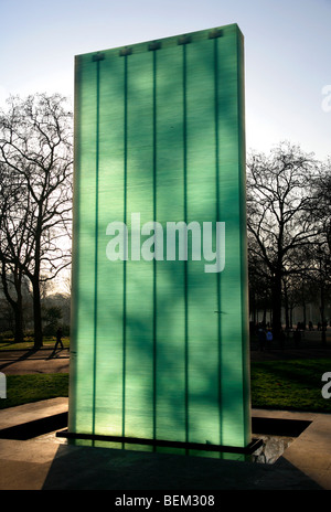 National Police Memorial corner of The Mall and Horseguards Central London Capital City England UK Stock Photo