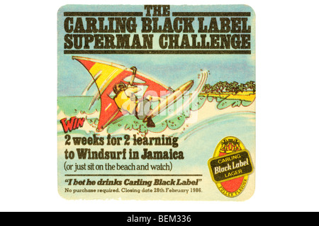 the carling black label superman challenge Stock Photo