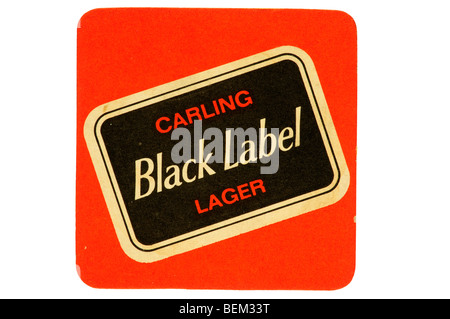 carling black label lager Stock Photo