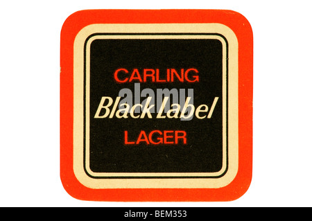 carling black label lager Stock Photo