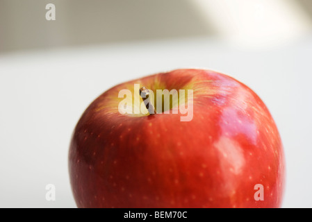 Red apple, close-up Stock Photo