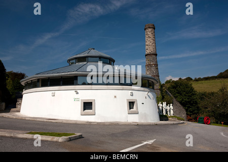 China clay industry heritage centre near St Austell, Cornwall, UK Stock Photo