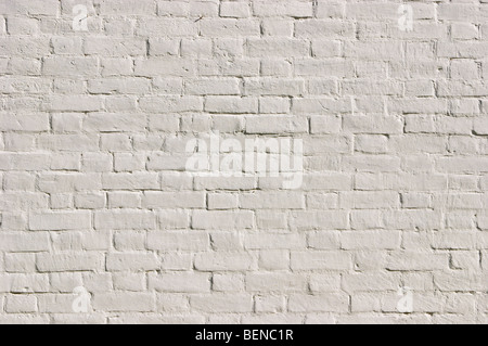 white brick wall texture Stock Photo