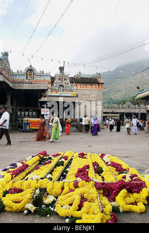 The Arunachaleshwara Temple built between the 9th and 13th century is a Hindu temple dedicated to Lord Shiva located at the Stock Photo